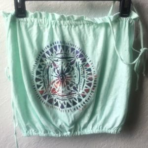 Roxy tie spaghetti-strap top